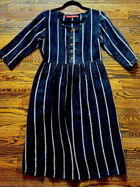 Pyne and Smith Salem Stripe Dress XL